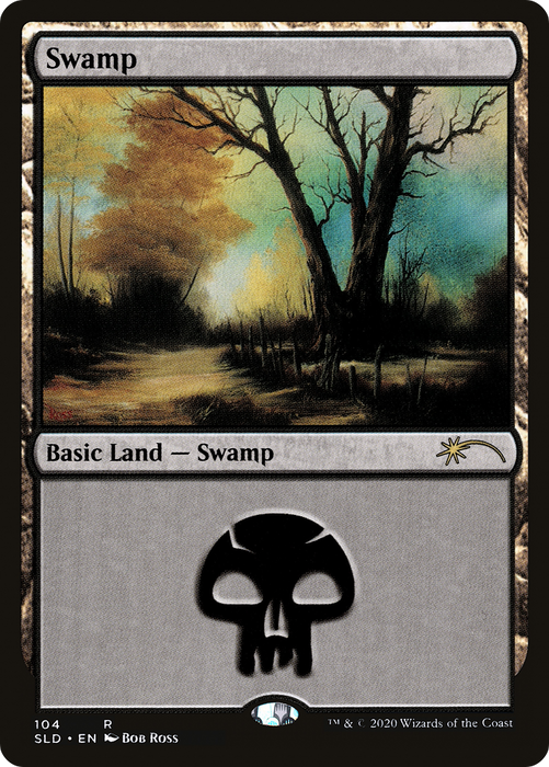 Swamp (SLD-104) - rare - Foil