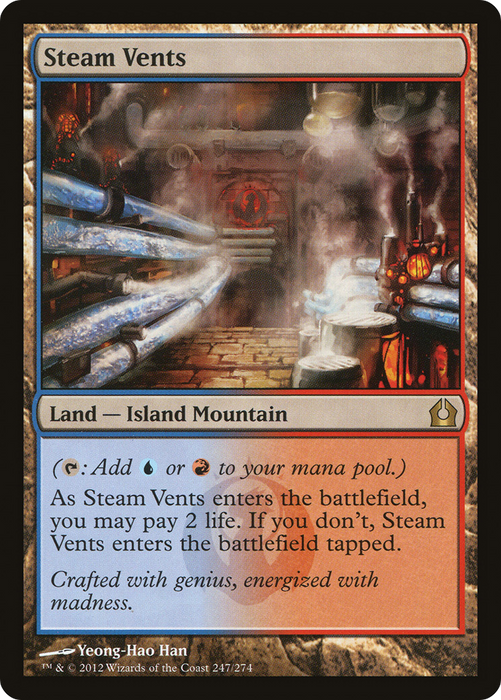 Steam Vents (RTR-247) - rare - Foil