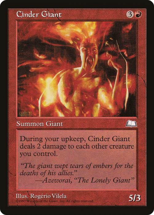 Cinder Giant (WTH-093) - uncommon