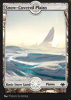Snow-Covered Plains (PANA-257) - common: (Full Art)