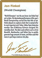 Jon Finkel Bio (WCD-JF0A) - common
