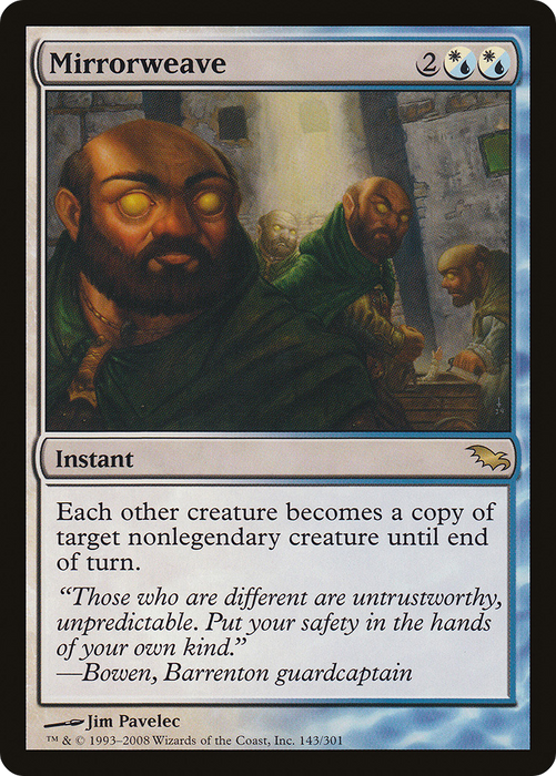 Mirrorweave (SHM-143) - rare - Foil