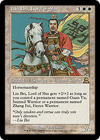 Liu Bei, Lord of Shu (ME3-019) - rare