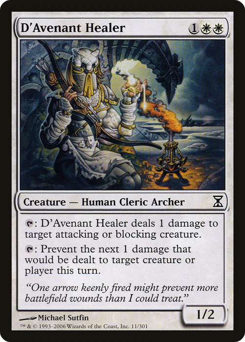 D'Avenant Healer (TSP-011) - common - Foil