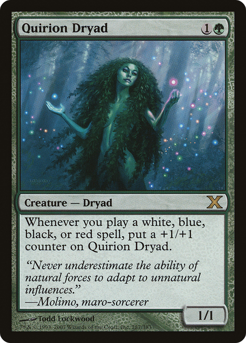 Quirion Dryad (10E-287) - rare
