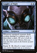Goggles of Night (CLB-074) - common - Foil