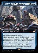 Mechanized Production (PIP-989) - mythic: (Extended Art) - Foil