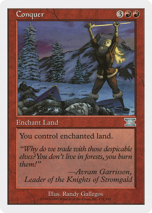 Conquer (6ED-171) - uncommon