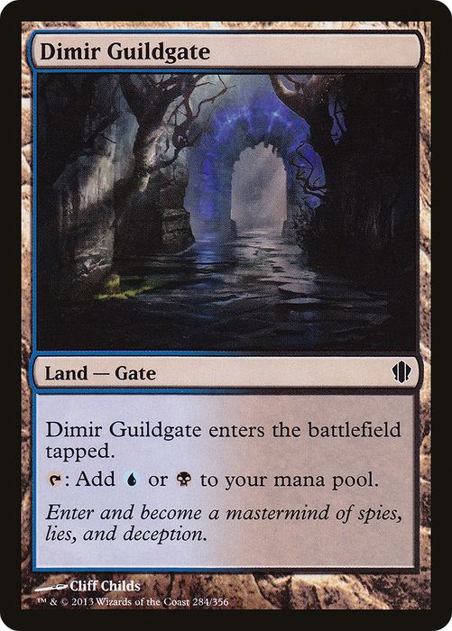 Dimir Guildgate (C13-284) - common