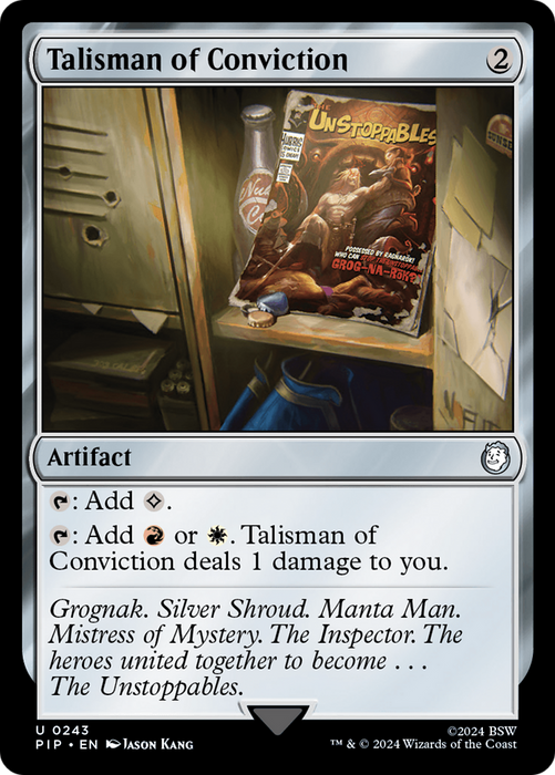 Talisman of Conviction (PIP-243) - uncommon
