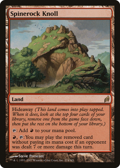 Spinerock Knoll (LRW-274) - rare - Foil