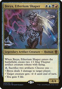 Breya, Etherium Shaper (OVER-029) - mythic - Foil