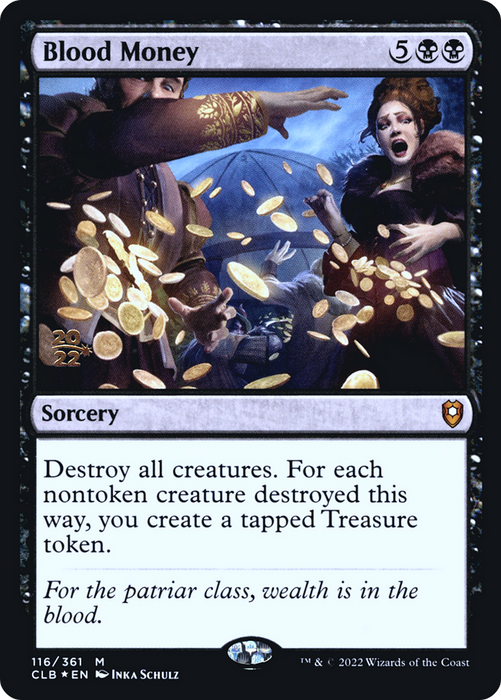 Blood Money (PRE-116S) - mythic - Foil