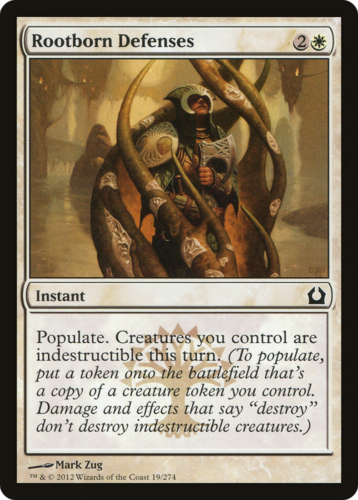 Rootborn Defenses (RTR-019) - common - Foil