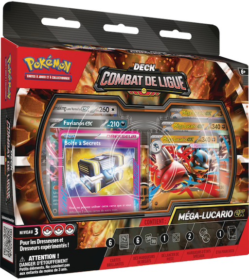 Deck Combat de Ligue - Méga-Lucario ex (français)