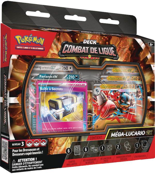 Deck Combat de Ligue - Méga-Lucario ex (français)