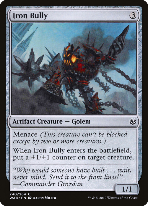 Iron Bully (WAR-240) - common - Foil
