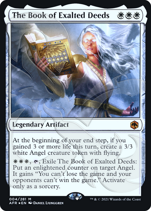 The Book of Exalted Deeds (AFR&-04A) - mythic - Foil