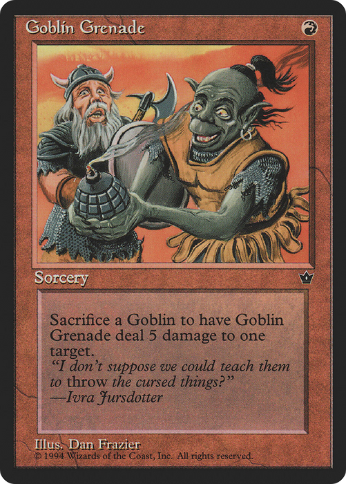 Goblin Grenade (FEM-56B) - common