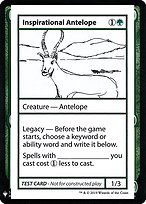 Inspirational Antelope (CMB1-078) - rare