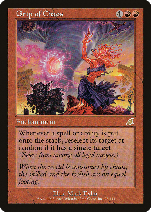 Grip of Chaos (SCG-098) - rare - Foil