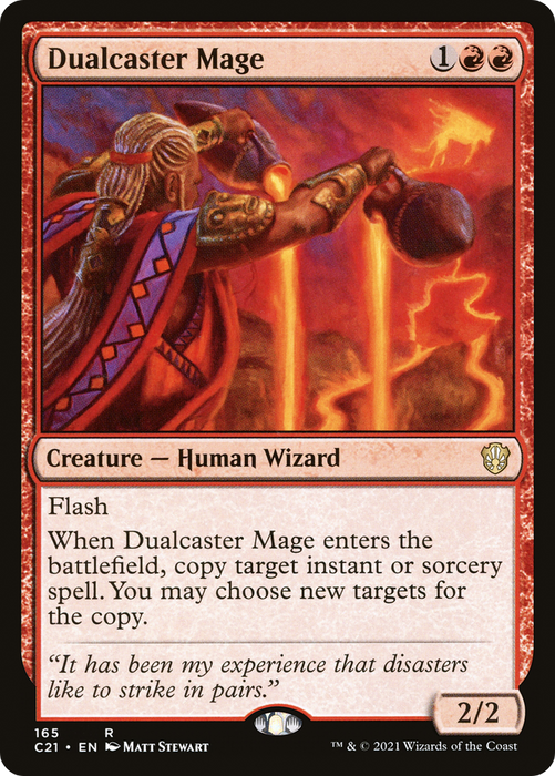 Dualcaster Mage (C21-165) - rare