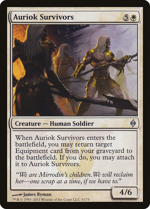 Auriok Survivors (NPH-003) - uncommon