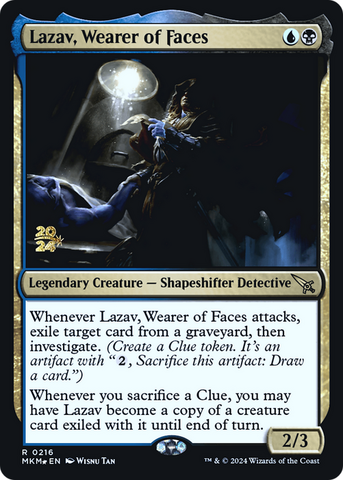 Lazav, Wearer of Faces (PRE-216S) - rare - Foil