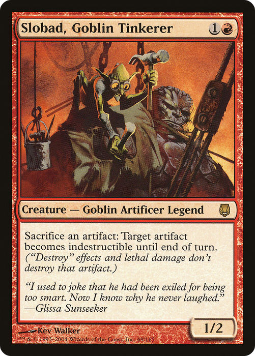 Slobad, Goblin Tinkerer (DST-069) - rare