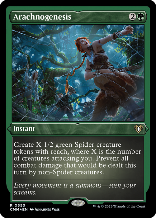 Arachnogenesis (CMM-553) - rare - Etched Foil