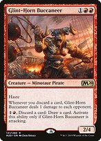 Glint-Horn Buccaneer (M20-141) - rare - Foil