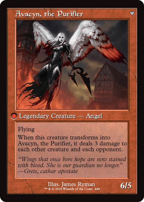 Archangel Avacyn // Avacyn, the Purifier (INR-449) - mythic - Foil