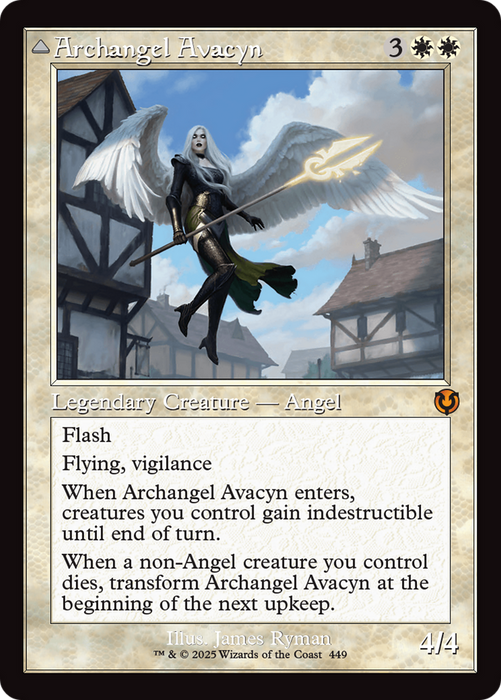 Archangel Avacyn // Avacyn, the Purifier (INR-449) - mythic