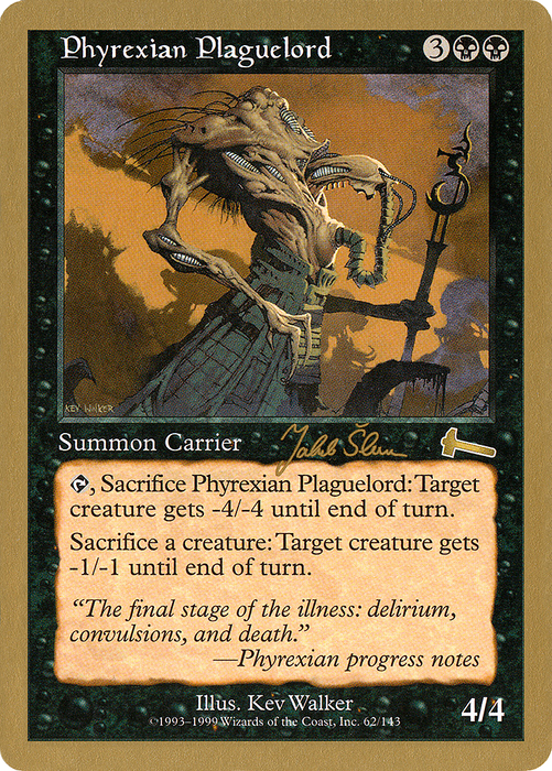 Phyrexian Plaguelord (WCD-JS62) - rare