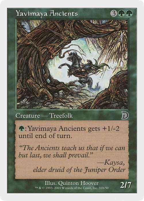 Yavimaya Ancients (DKM-31B) - common