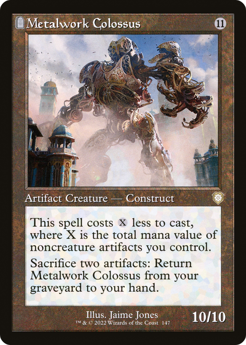 Metalwork Colossus (BRC-147) - rare: (tombstone)