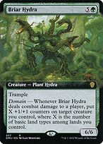 Briar Hydra (DMU-427) - rare: (Extended Art) - Foil