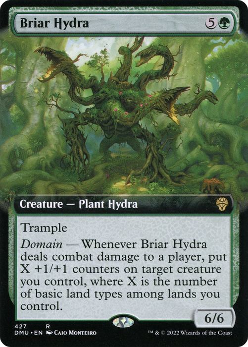 Briar Hydra (DMU-427) - rare: (Extended Art)