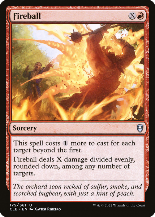 Fireball (CLB-175) - uncommon - Foil