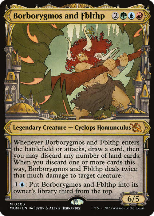 Borborygmos and Fblthp (MOM-303) - mythic: (Showcase)