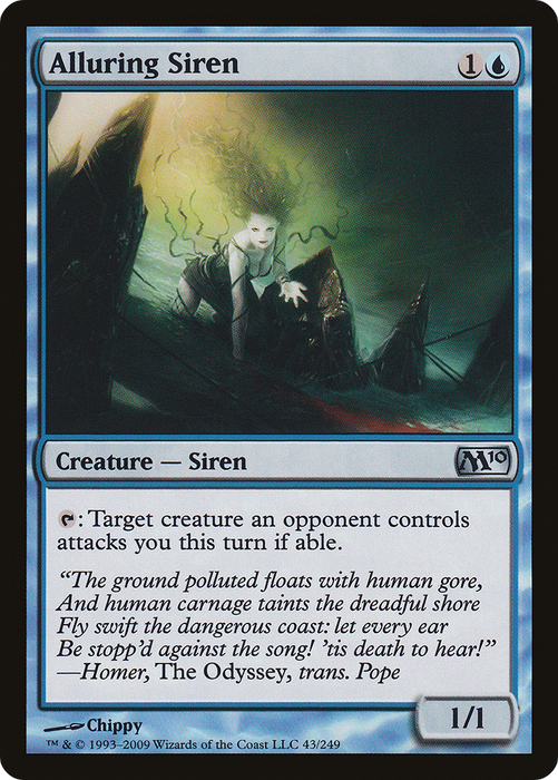 Alluring Siren (M10-043) - uncommon - Foil