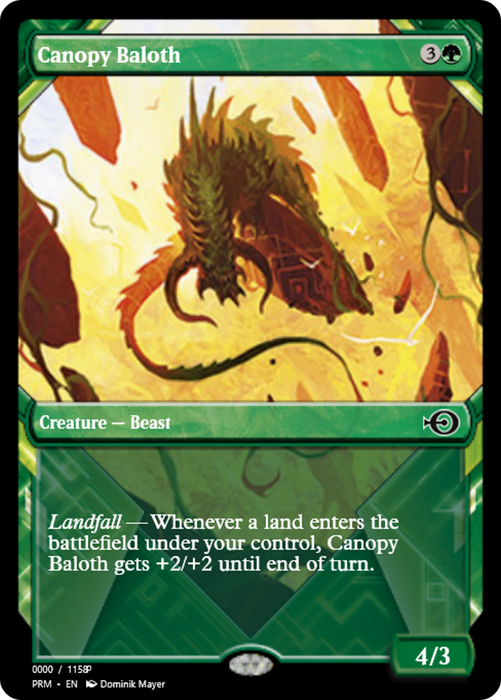 Canopy Baloth (PRM-83678) - common - Foil