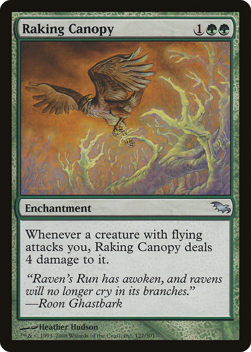 Raking Canopy (SHM-127) - uncommon - Foil