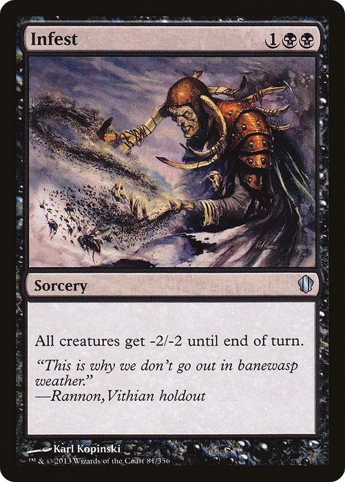 Infest (C13-081) - uncommon