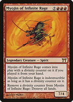 Myojin of Infinite Rage (CHK-181) - rare