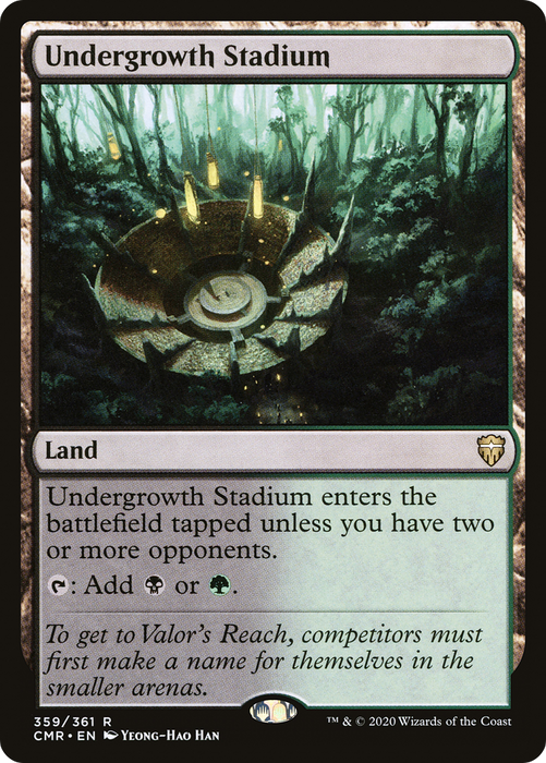 Undergrowth Stadium (CMR-359) - rare - Foil