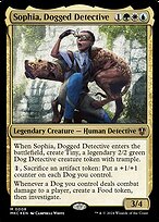 Sophia, Dogged Detective (MKC-008) - mythic - Foil