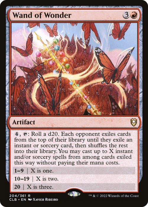 Wand of Wonder (CLB-204) - rare - Foil