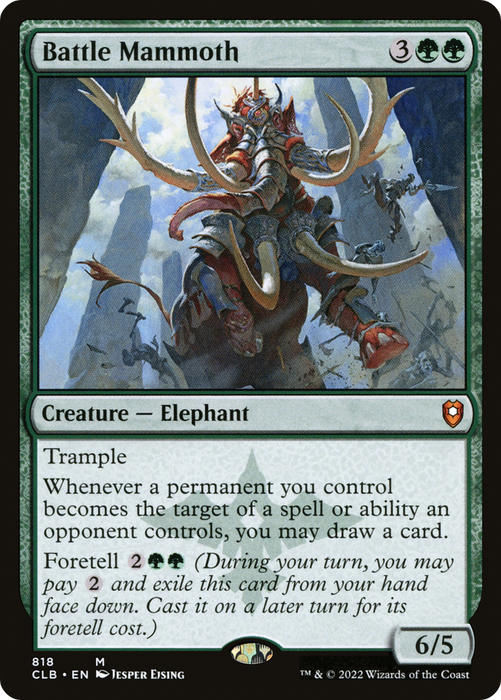 Battle Mammoth (CLB-818) - mythic
