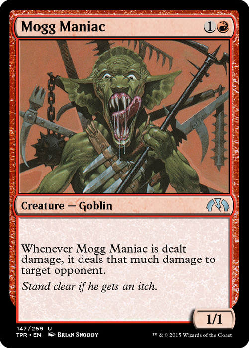 Mogg Maniac (TPR-147) - uncommon - Foil